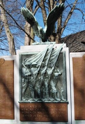 Wallingford World War I Monument image. Click for full size.