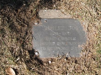 Time Capsule in Front of the Marker image. Click for full size.