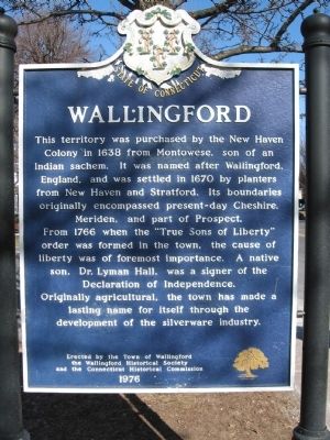 Wallingford Marker image. Click for full size.