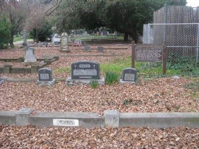 Norris Marker and Family Plot. Click for full size. Norris Marker and Family Plot image. Click for full size.