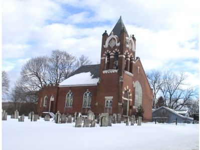 Asbury Methodist Church and Cemetery. image. Click for full size.