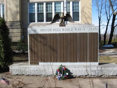 Wallingford World War II Honor Roll image. Click for full size.