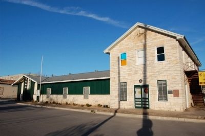 Oldest Commercial Building in Burnet Marker. Click for full size. Oldest Commercial Building in Burnet Marker image. Click for full size.