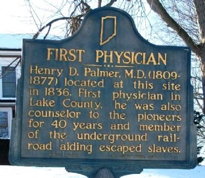 First Physician Marker. Click for full size. First Physician Marker image. Click for full size.