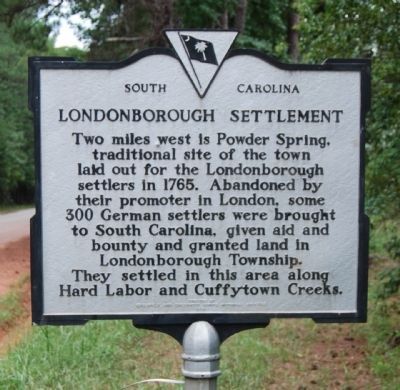Londonborough Settlement Marker image. Click for full size.