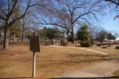 Confederate Cemetery Marker image. Click for full size.
