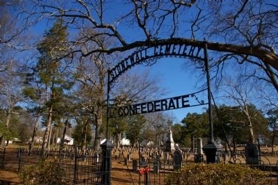 Confederate Cemetery image. Click for full size.