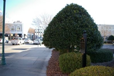 Troop Encampment Site Marker. Click for full size. Troop Encampment Site Marker image. Click for full size.
