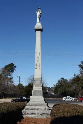 Lee County Monument to the Confederate Dead , east side image. Click for full size.