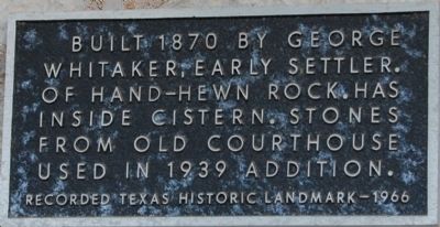 George Whitaker Home Marker image. Click for full size.