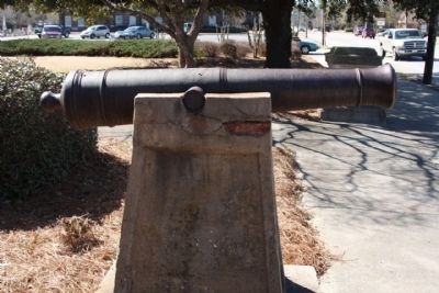 Nearby Lee County cannon image. Click for full size.
