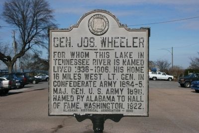 Gen. Jos. Wheeler Marker image. Click for full size.