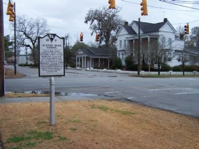 Marker seen at West 1st N Street and North Cedar Street intersection image. Click for full size.