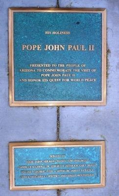 His Holiness John Paul II Marker image. Click for full size.