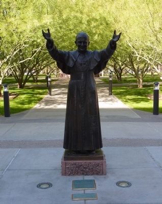 His Holiness John Paul II Sculpture image. Click for full size.