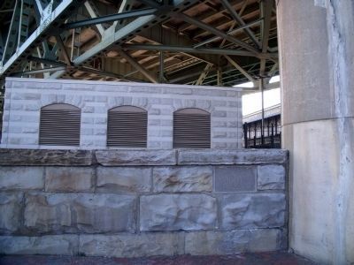The Bell Tavern plaque is mounted in the wall. Click for full size. The Bell Tavern plaque is mounted in the wall image. Click for full size.