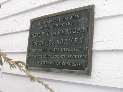 Documented - Historic American Buildings Survey image. Click for full size.