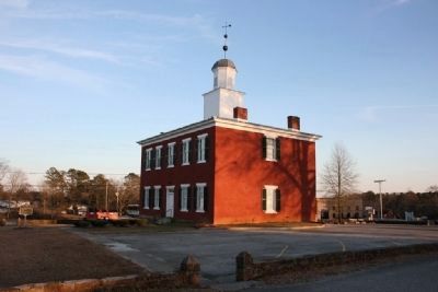 The Morgan County Couthouse of 1837-1891 Somerville, Alabama. image. Click for full size.