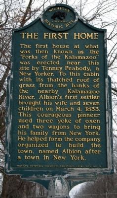 The First Home Marker image. Click for full size.