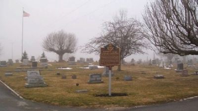 Bloomingburg Cemetery Marker. Click for full size. Bloomingburg Cemetery Marker image. Click for full size.