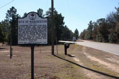 Site of Manchester Marker, looking southward image. Click for full size.