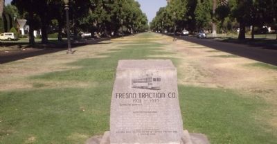 Fresno Traction Company Marker image. Click for full size.