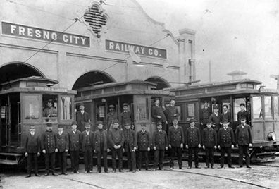 Fresno City Railway Co. image. Click for full size.