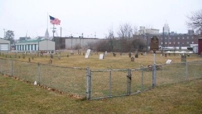 Old Washington Cemetery and Marker image. Click for full size.