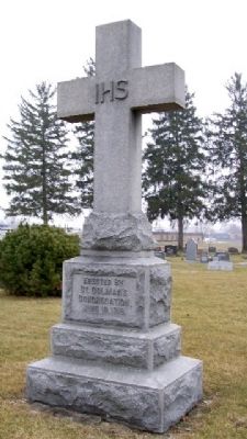 St. Colman Church Memorial Cross. Click for full size. St. Colman Church Memorial Cross image. Click for full size.