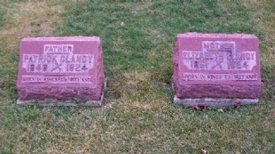 Clancy Grave Markers image. Click for full size.