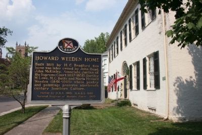 Howard Weeden Home Marker. Click for full size. Howard Weeden Home Marker image. Click for full size.