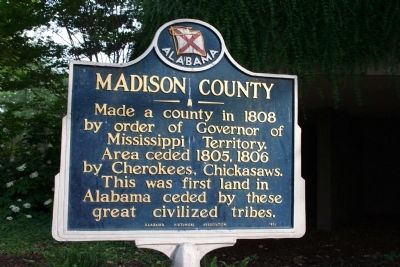 Madison County Marker image. Click for full size.