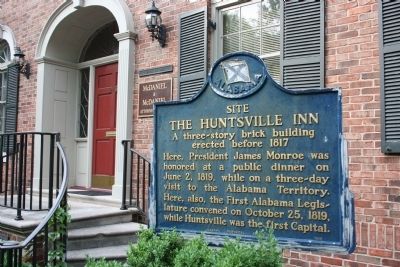Site The Huntsville Inn Marker image. Click for full size.