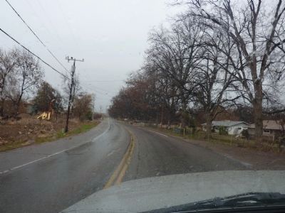 A View of Pecan Lane in Winter image. Click for full size.