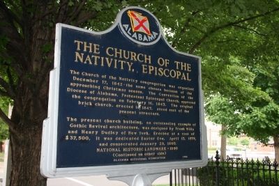 The Church Of The Nativity, Episcopal Marker Side A image. Click for full size.