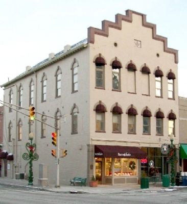 Masonic Hall and Marker. Click for full size. Masonic Hall and Marker image. Click for full size.
