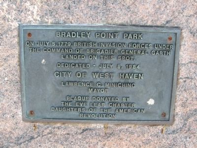 Bradley Point Park Marker image. Click for more information.