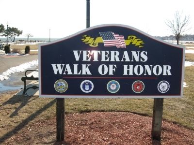 Veterans Walk of Honor image. Click for full size.