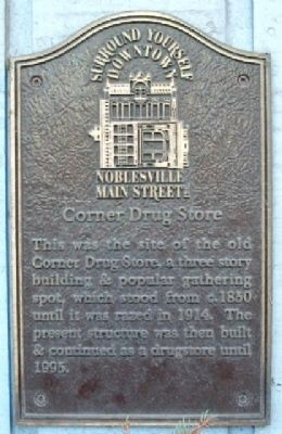 Corner Drug Store Marker. Click for full size. Corner Drug Store Marker image. Click for full size.