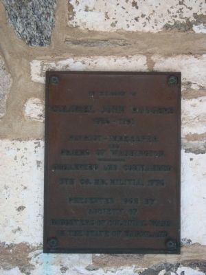 Rodgers Tavern Marker. Click for full size. Rodgers Tavern Marker image. Click for full size.