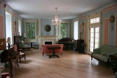 Burritt Mansion Parlor. Click for full size. Burritt Mansion Parlor image. Click for full size.