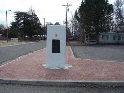 Mormon Battalion Marker. Click for full size. Mormon Battalion Marker image. Click for full size.