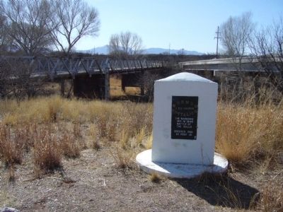 Mormon Battalion Marker. Click for full size. Mormon Battalion Marker image. Click for full size.