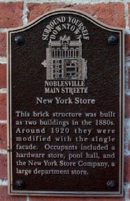 New York Store Marker. Click for full size. New York Store Marker image. Click for full size.
