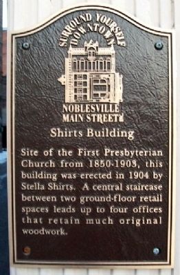 Shirts Building Marker image. Click for full size.