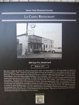 La Casita Restaurant Marker image. Click for full size.