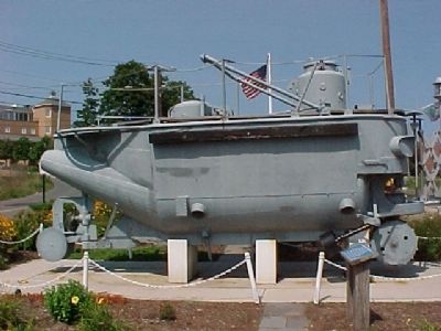 Simon Lake's Explorer Submarine Marker. Click for full size. Simon Lake's Explorer Submarine Marker image. Click for full size.