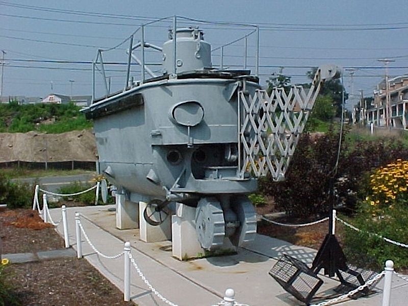 Simon Lake's Explorer Submarine. Click for full size. Simon Lake's Explorer Submarine image. Click for full size.