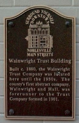 Wainwright Trust Building Marker image. Click for full size.