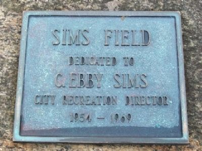 Sims Field Marker. Click for full size. Sims Field Marker image. Click for full size.